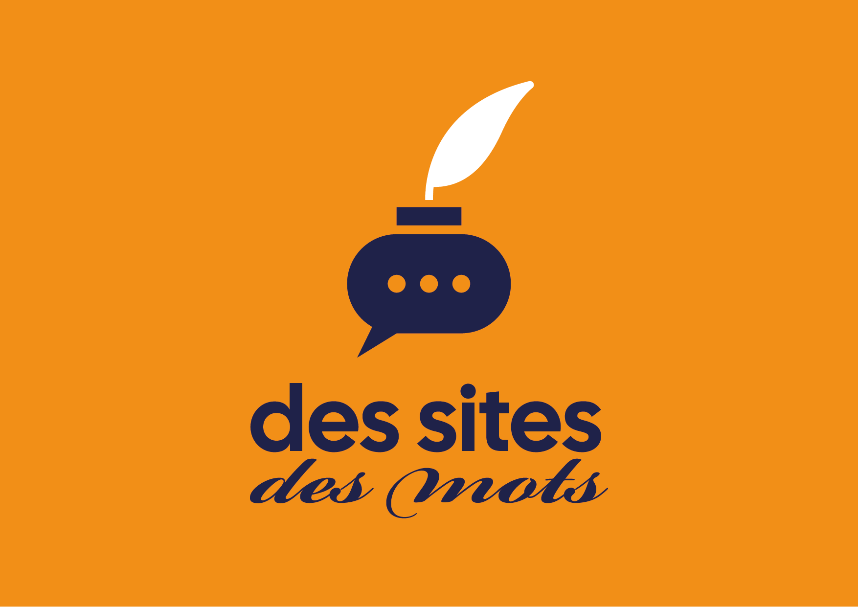 Cette image représente le logo dessitesetdesmots.fr site de création de sites Wordpress et du service d'écrivain public